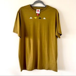 ⚽️ Kappa Men’s Short Sleeve Shirt Size Large